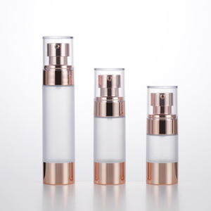 SG302 Modern Style Round Lotion Pump Airless Bottle For Beauty Products