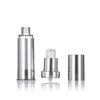 SG313 15ml 20ml Mini Matte Silver Airless Bottle Plastic Serum Cosmetic Bottle