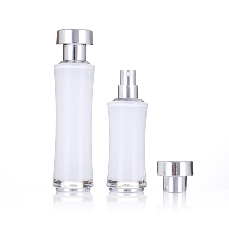 SG201 Refillable 30ml 50ml 100ml Luxury Acrylic PMMA Cosmetic Container Airless Pump Bottle