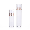 SG307 30ml 50ml airless pump cosmetic containers lid white airless bottle